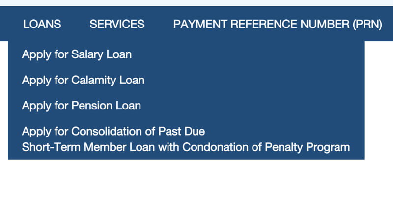 select loan type